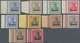 Deutsches Reich - Germania: 1902, 2-80 Pfg. Germania Mit Aufdruck "Specimen", 3 Und 20 Pfg. In Farbe - Unused Stamps