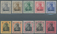 Deutsches Reich - Germania: 1905, Serie "Germania / Kriegsdruck", Komplette Seltene Und Postfrische - Unused Stamps