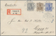 Deutsches Reich - Germania: 1911, 2 Pfg, 3 Pfg. Und 20 Pfg. Germania Auf Orts-R-Brief Mit SSt "LEIPZ - Unused Stamps