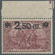 Deutsches Reich - Inflation: 1920, 2.50 M. Auf 2 M. Dkl'karminbraun, Einwandfrei Postfrisches, Ungef - Briefe U. Dokumente