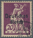 Deutsches Reich - Inflation: 1920, Bayern 20 Pf Abschiedsausgabe Mit „magerem” Aufdruck Deutsches Re - Lettres & Documents