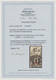 Deutsches Reich - Inflation: 1920, 2 1/2 M. Im Steindruck, Sauber Gestempelt Mit Oberrand, Unsignier - Covers & Documents