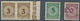 Deutsches Reich - Weimar: 1923, Freimarken Rentenpfennig, 3 Pfg. Im Ungezähnten Waagerechten Randpaa - Unused Stamps