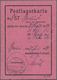 Deutsches Reich - Weimar: 1924, Postlagerkarte Aus Berlin Mehrfach Verlängert, Dazu Drucksache Ab Ei - Unused Stamps