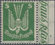 Deutsches Reich - Weimar: 1924, 5 Pfg. "Flugpostmarke Holztaube" Postfrisches Ungefaltetes Oberrands - Ungebraucht