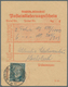 Deutsches Reich - Weimar: 1924, 80 Pfg. Stephan Auf Posteinlieferungsschein Aus "HAMBURG 14. FREIHAF - Unused Stamps