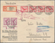 Deutsches Reich - Weimar: 1926, 15 Pf Flugpost Im Waager. Unterrand-Paar Mit HAN "H 5583.26" Mischfr - Unused Stamps