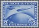 Deutsches Reich - Weimar: 1930, SA-Fahrt 2 RM Mit Abart "Mond über Luftschiff", Einwandfrei Postfris - Unused Stamps