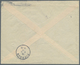Deutsches Reich - 3. Reich: 1934, 4, 10, 20 U. 2 X 50 Pf Freimarken Hindenburg, Portogerechte MiF Au - Lettres & Documents