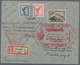 Deutsches Reich - 3. Reich: 1933, Chicagofahrt, Drei Zeppelinbelege Mit 1 RM (2), 2 RM Und 4 RM, All - Covers & Documents