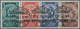 Deutsches Reich - 3. Reich: 1933, 5-50 Pfg. Nothilfe-Blockmarken Im Waagerechten Zusammendruck Ohne - Lettres & Documents