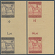 Deutsches Reich - 3. Reich: 1943, "Großer Preis Von Wien", 6 Pf. Rotschwarz Und 12 Pfg. Bräunlichkar - Covers & Documents