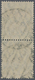 Deutsches Reich - Dienstmarken: 1920, 20 Pfg. Ziffer Preußischblau Im Senkrechten Paar, Sauber Entwe - Service