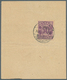 Deutsches Reich - Dienstmarken: 1921, 50 Pfg. Dienstmarke Mit Stempel "MERSEBURG 8.6.21" Rückseitig - Dienstmarken