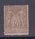 N°80 (*) Neuf Avec Charnière - 1876-1898 Sage (Type II)