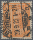 Deutsches Reich - Dienstmarken: 1921, 10 Pfg. Orange, Zentrisch Quer Gestempelt "BERLIN C 29.9.22", - Dienstmarken