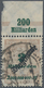 Deutsches Reich - Dienstmarken: 1923, Wertangabe Im Kreis Mit Rosettenmuster, 2 Mrd M Mit Oberrand U - Service