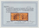 Deutsches Reich - Dienstmarken: 1923, 800 Tsd. Auf 30 Pfg. Mit Wz. Rauten, Sauber Gestempeltes Senkr - Dienstmarken
