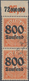 Deutsches Reich - Dienstmarken: 1923, 800 Tsd. Auf 30 Pfg. Mit Wz. Rauten, Sauber Gestempeltes Senkr - Dienstmarken