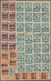 Deutsches Reich - Dienstmarken: 1923, 800 Tausend Auf 30 Pfg. Mit Wasserzeichen 1, NEUN Exemplare In - Service