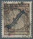 Deutsches Reich - Dienstmarken: 1923, 3 Pfg. Schlangenaufdruck Orangebraun Mit Abart "ohne Wertziffe - Service