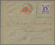 Deutsches Reich - Privatpost (Stadtpost): 1889 Private Stadtpost Hamburg Brief Mit Nachporto Von 5 P - Postes Privées & Locales