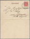 Deutsches Reich - Privatpost (Stadtpost): HAMBURG - Hammonia: 1893, 3 Pf Karminrosa Auf Doppelkarte - Postes Privées & Locales