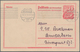 Deutsches Reich - Ganzsachen: 1921. Doppelkarte 80 Pf Postreiter. Gebraucht Von "München 28.12.21" N - Sonstige & Ohne Zuordnung