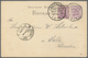 Deutsches Reich - Privatganzsachen: 1887, Private GA-Karte 5 Pfg. Hellviolett "Ruine Liebenstein" Mi - Autres & Non Classés