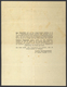 Deutsches Reich - Besonderheiten: 1912, Telegraphischer Ozean-Brief: Rotem Vordruck-Umschlag Und Ein - Autres & Non Classés