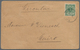 Deutsche Post In China - Vorläufer: 1894, 5 Pfg. Opalgrün Mit Stempel "SHANGHAI 1...9.94" Als Portog - Deutsche Post In China