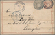 Deutsche Post In China: 1900/1912, Kleine Partie Von Neun Belegen "Incoming Mail" Aus Deutschland (6 - Chine (bureaux)