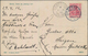 Delcampe - Deutsche Post In China: 1900/1912, Kleine Partie Von Neun Belegen "Incoming Mail" Aus Deutschland (6 - Deutsche Post In China