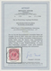 Deutsche Post In China: 1900, Petschili Krone/Adler 10 Pfg. Lebhaftlilarot Auf Briefstück Mit Voller - Chine (bureaux)