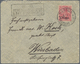Deutsche Post In China: German Offices, 1902. Envelope (roughly Opened) Written From Infantry Regime - Deutsche Post In China