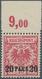 Deutsche Post In Der Türkei: 1889, "20 Para 20" Auf 10 Pf. Krone/Adler In Sehr Seltener Farbe E = Du - Turkey (offices)