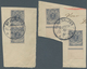 Deutsch-Neuguinea - Mitläufer: 1902, 2 Pfg. Grau, Senkrechtes Paar Und Zwei Unterandstücke Auf Zwei - German New Guinea