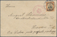 Deutsch-Ostafrika - Besonderheiten: 1915 (16.8.), Einzelfrankatur 20 Heller (drei Kurze Zähnchen) Mi - Deutsch-Ostafrika