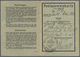 Deutsch-Südwestafrika: 1913, 50 Pfg. Kaiseryacht Als Portogerechte Verwendung Für Die Schreibgebühr - Sud-Ouest Africain Allemand