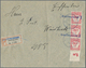 Deutsch-Südwestafrika - Stempel: 1907 (14.12.) Blauer Wanderstempel Mit Blauem Einzeiler "Gochaganas - German South West Africa