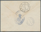 Deutsche Kolonien - Karolinen - Spanische Periode: 1894, 10 Cs. König Alfons XIII. Mit Blauem Ovalst - Other & Unclassified