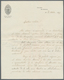 Deutsche Kolonien - Karolinen - Spanische Periode: 1897, Unfrankierter Brief Mit Leitvermerk "per Sc - Autres & Non Classés