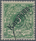 Deutsche Kolonien - Karolinen: 1899, 5 Pfg Grün Aufdruckwert Sauber Gestempelt "PONAPE", Fehlerfrei, - Caroline Islands