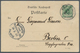 Deutsche Kolonien - Karolinen: 1899, 5 Pfg. Mit Diagonalem Aufdruck Mit Stempel "YAP KAROLINEN 30.1. - Caroline Islands