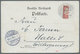 Deutsche Kolonien - Karolinen: 1905, Senkrechte Halbierung Der 10 Pfg. Kaiseryacht (linke Hälfte) Mi - Karolinen