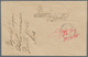 Deutsche Kolonien - Karolinen: 1910, "Pto. Bez. 31.7.", Handschriftliche Barfreimachung In Rot Auf B - Karolinen