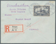 Deutsche Kolonien - Karolinen: 1900, 3 M. Kaiseryacht Auf überfrankiertem R-Brief Aus "PONAPE KAROLI - Karolinen