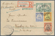 Deutsche Kolonien - Karolinen - Ganzsachen: 1901, 5 Pfg. Ganzsachenkarte Mit Zufrankatur 30 Pfg., 25 - Caroline Islands