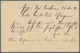 Deutsche Kolonien - Karolinen - Stempel: "Yap (West-Carolinen) 6.11.99", Handschriftliche Datierung - Karolinen