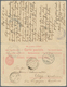 Deutsche Kolonien - Karolinen - Besonderheiten: Incoming Mail: 1900, Schweiz 10 C. Doppel-Ganzsachen - Caroline Islands